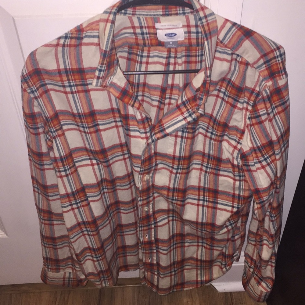 Old Navy slim fit flannel. Size M.